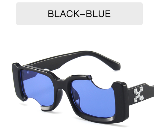 Off Notch Hole Design Sun Glasses